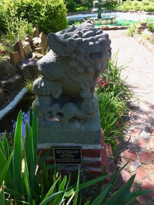 Barnett Memorial Foo Dog