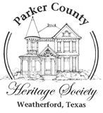 parker county heritage society w