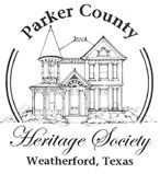 parker county heritage society w