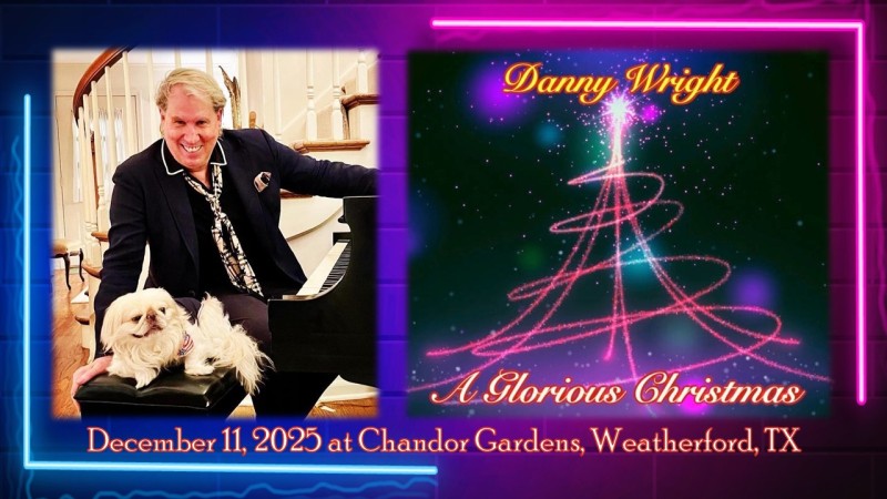 Danny Wright A Glorious Christmas Graphic w
