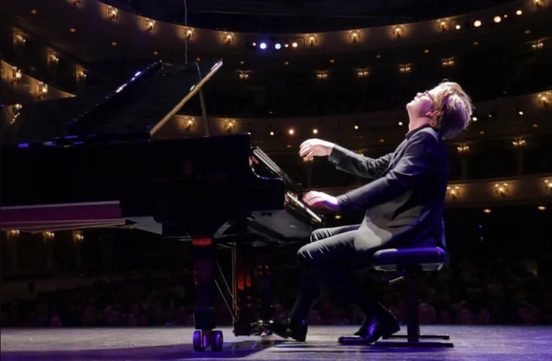 carter johnson playing piano w
