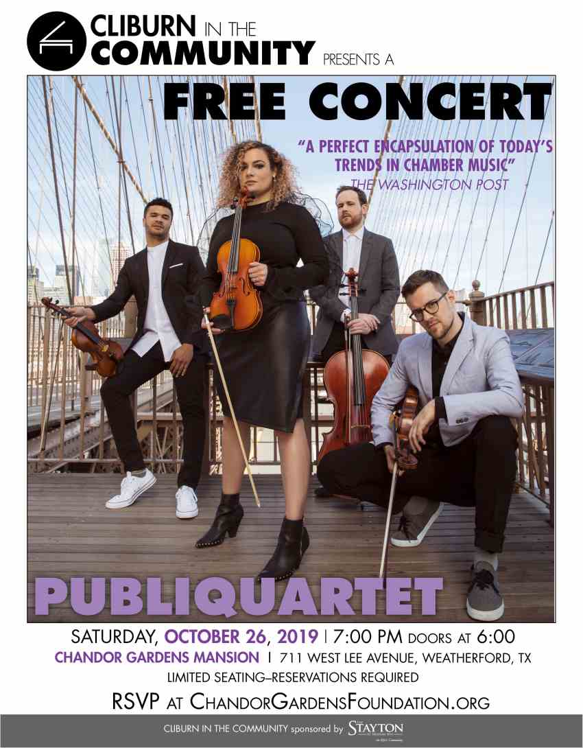 cliburn publiquartet flyer w