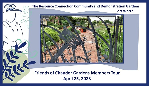 demonstration gardens fortworth tour april 2023 w