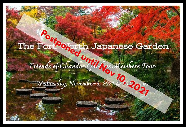 fwjapanesegarden friendstour postponed w