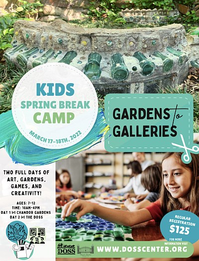 gardenstogalleriescamp flyer march 2022 w