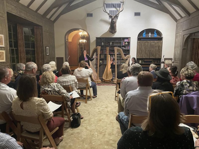 tcu harp ensemble chandorgardens 2023 w